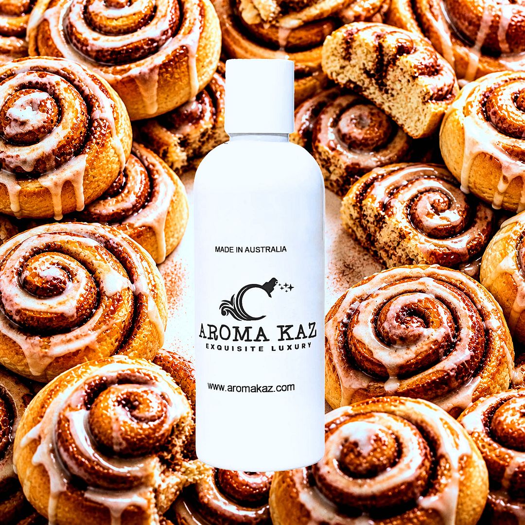 Cinnamon Buns Body Massage Oil – vegan, cruelty-free warm baked cinnamon aroma, handmade in Australia.
