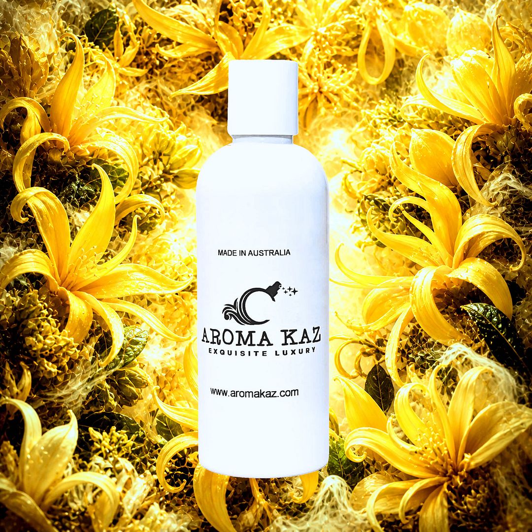 Ylang Ylang & Musk Body Wash Shower Gel – vegan, cruelty-free featuring sensual ylang ylang and exotic musk, handmade in Australia.
