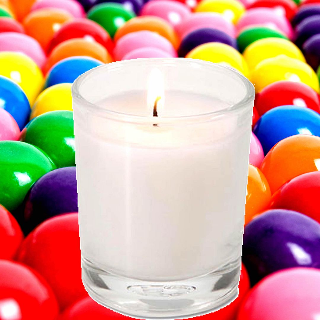 Bubblegum Scented Eco Soy Votive Candles Hand Poured