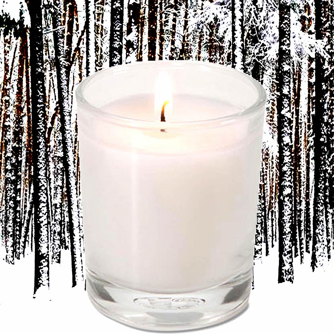 Crackling Birch Eco Soy Votive Candles