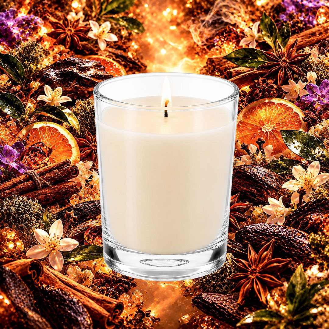 Mystic Arabian Knights Scented Votive Candles eco soy plant based – vegan, cruelty-free featuring deep exotic spices, warm woods, and rich amber, handmade in Australia.