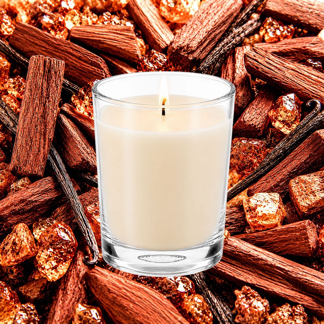 Sandalwood Vanilla Musk Scented Votive Candles eco soy plant based – vegan, cruelty-free featuring warm sandalwood, creamy vanilla, and exotic musk, handmade in Australia.