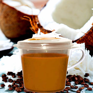 Coffee & Coconut Candle Wax Melts - Shot Pots