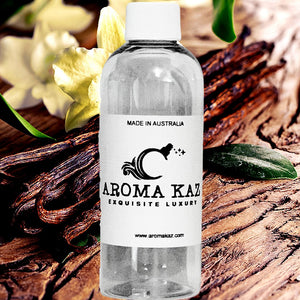 Sandalwood Vanilla Musk Vegan candle and soap making fragrance oil, cruelty-free and made in Australia. Ideal for DIY crafts, candles, soaps, bath body and home fragrance projects.