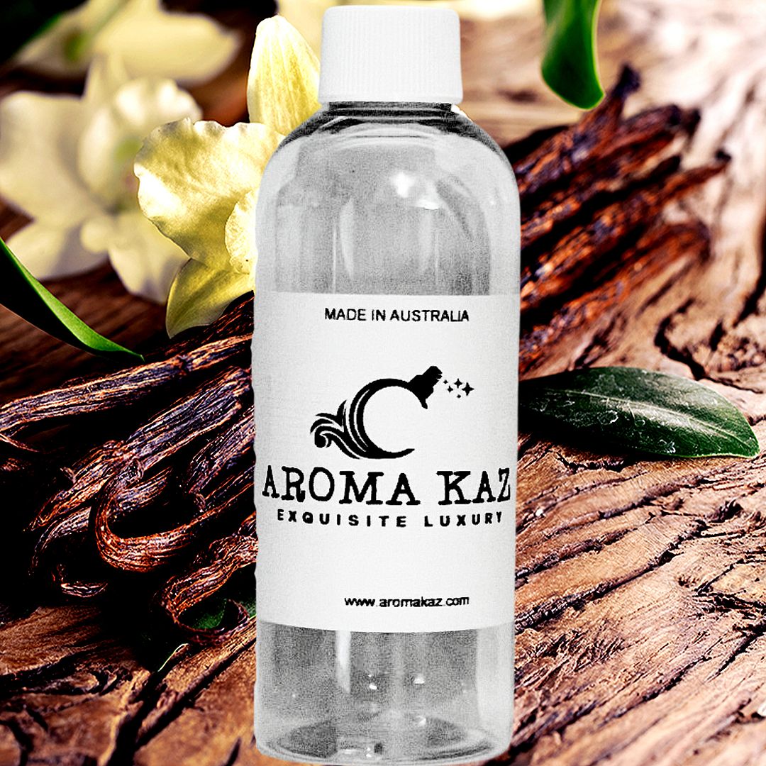 Sandalwood Vanilla Musk Vegan candle and soap making fragrance oil, cruelty-free and made in Australia. Ideal for DIY crafts, candles, soaps, bath body and home fragrance projects.