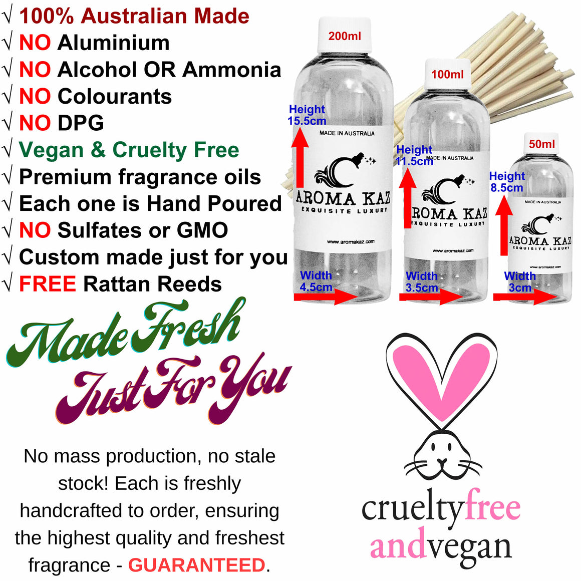 Frankincense & Myrrh Diffuser Fragrance Oil with Reeds – Vegan Cruelty-Free Home Aroma