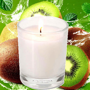 Kiwi Fruit Eco Soy Votive Candles – Vegan, Cruelty-Free, Hand Poured and Made in Australia -  15+ Hour Fragrance Burn – Use in Votive Holders Only – Choose Colour & Pack Size