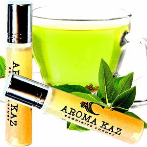 Green Tea & Wild Sage Roll On Perfume Fragrance Oil