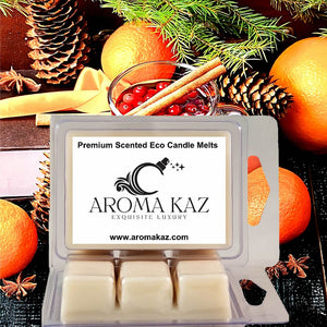 Christmas Cedar & Cranberries Eco Soy Candle Melts – Vegan, Cruelty-Free, Handmade in Australia – Long-Lasting Fragrance for Oil Burners and Electric Melters
