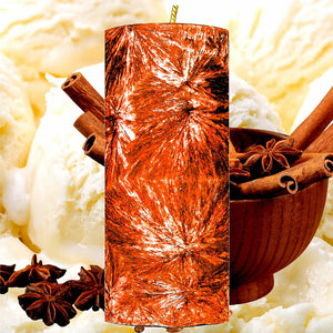 Oriental Vanilla Scented Palm Wax Pillar Candle – Vegan, Cruelty-Free, Made in Australia - Long-Lasting Fragrance – Perfect for Weddings, Birthdays, Christmas Gifts & All Occasions