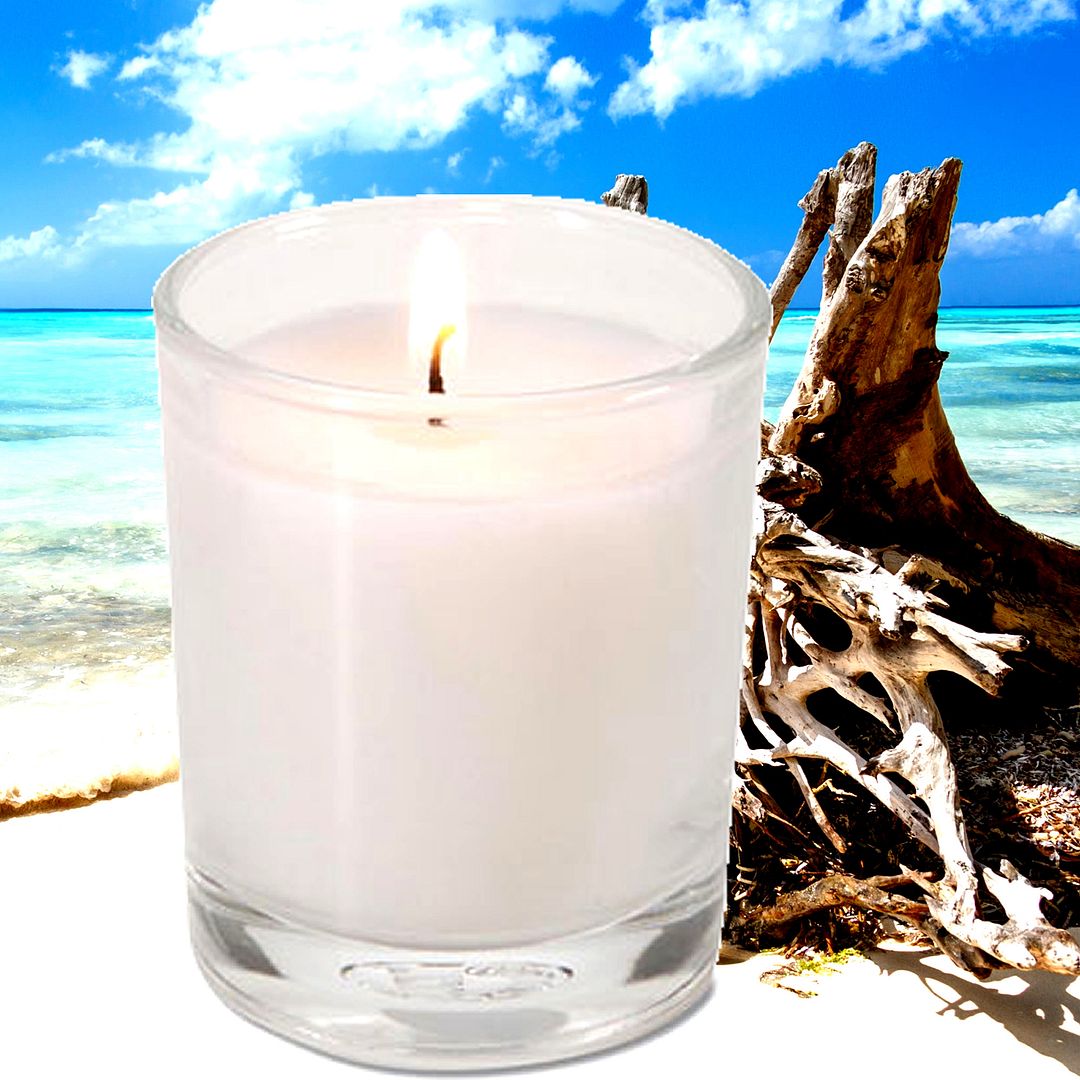 Sea Foam & Balsam Eco Soy Votive Candles