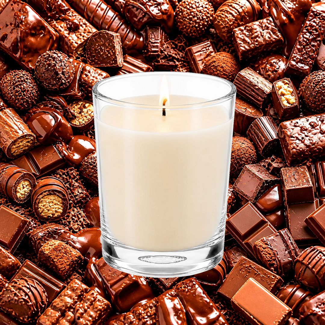 Chocolate Scented Votive Candles eco soy plant based – vegan, cruelty-free featuring rich chocolate aroma, handmade in Australia.