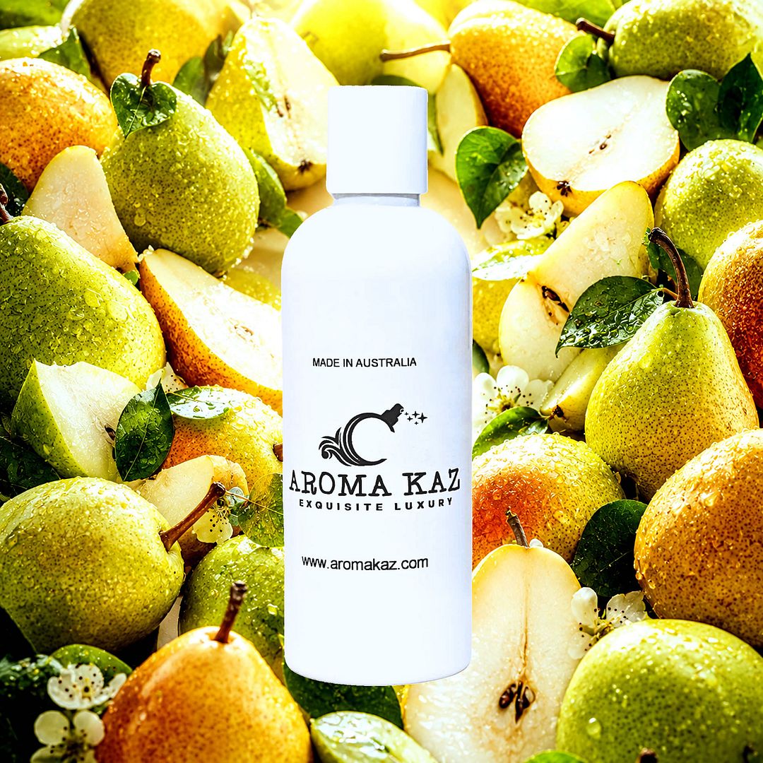 French Pears Body Wash Shower Gel – vegan, cruelty-free featuring juicy sweet pear undertones, handmade in Australia.