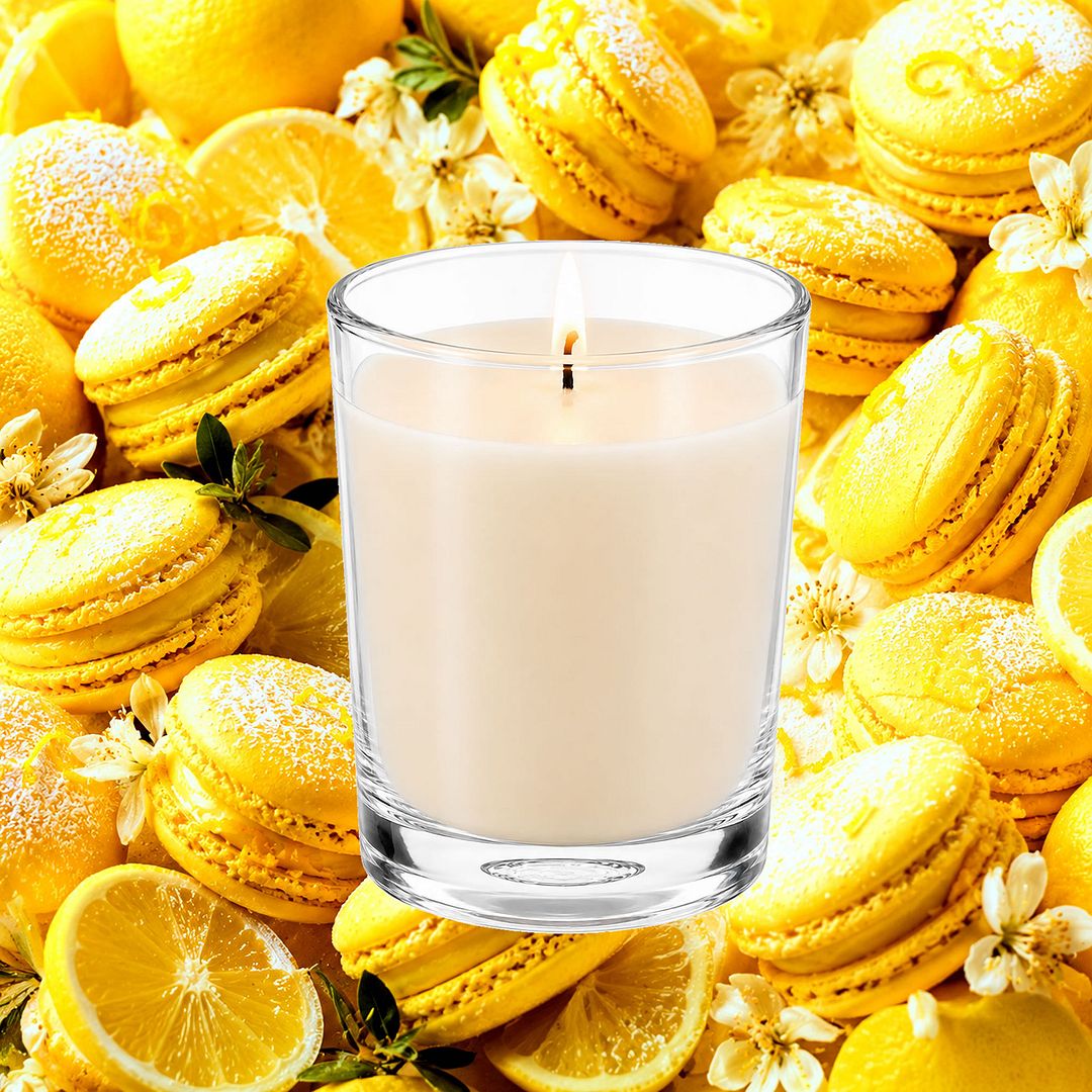 Lemon Cookies Scented Votive Candles eco soy plant based – vegan, cruelty-free featuring sweet baked lemon cookie aroma, handmade in Australia.