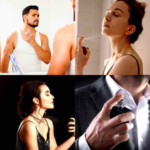 Perfume body spray mist - vegan and cruelty-free unisex fragrance made in Australia. A gentle, long-lasting scent suitable for women, men, teens, and adults. Ideal for all skin types and makes a thoughtful gift for him or her.