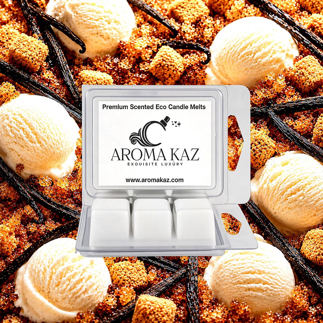 Brown Sugar Vanilla eco soy wax melts – vegan, cruelty-free featuring sweet brown sugar and creamy vanilla aroma, handmade in Australia.