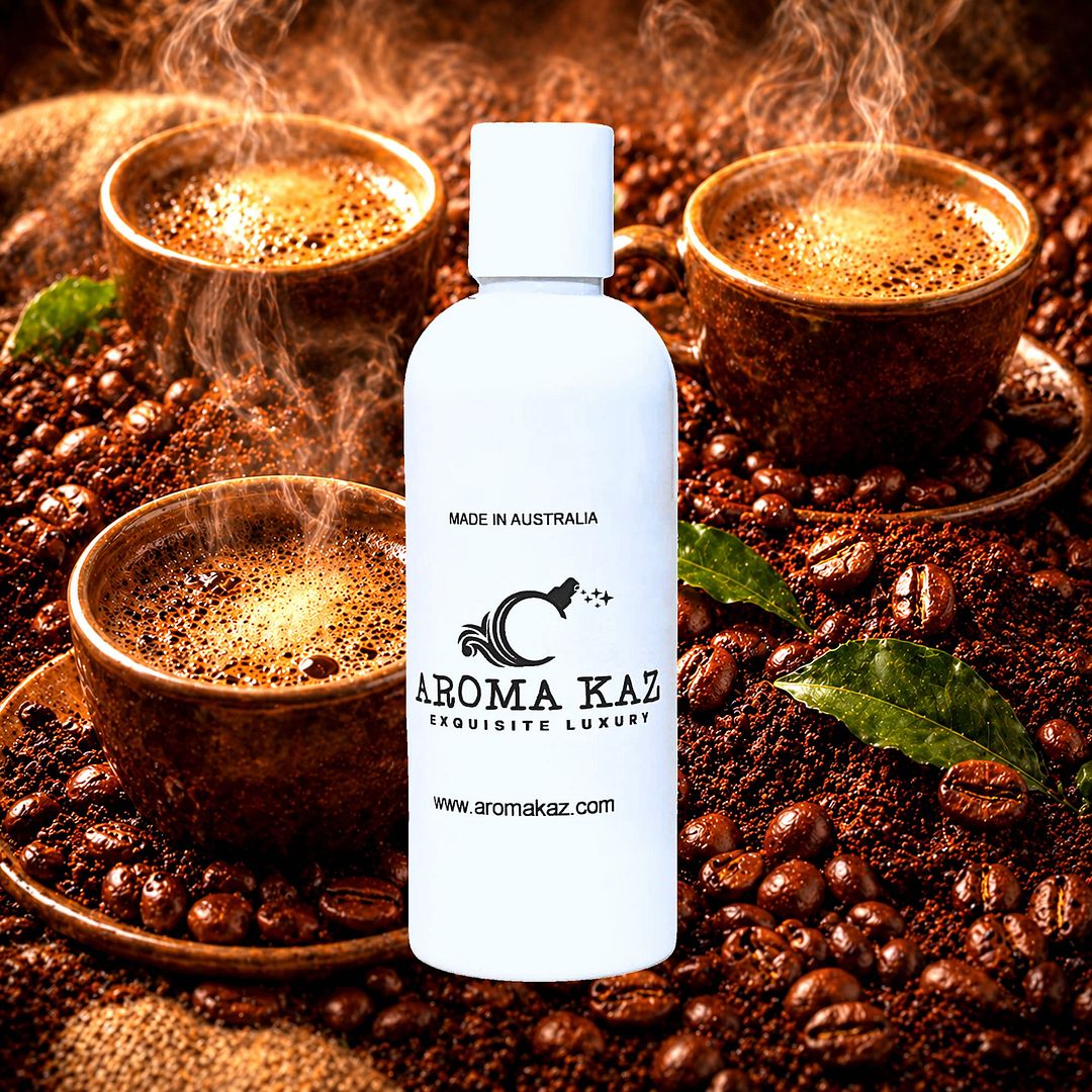 Fresh Coffee Body Wash Shower Gel – vegan, cruelty-free featuring bold roasted coffee aroma, handmade in Australia.