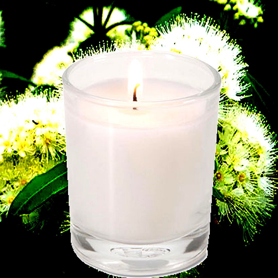 Australian Lemon Myrtle Scented Eco Soy Votive Candles Hand Poured