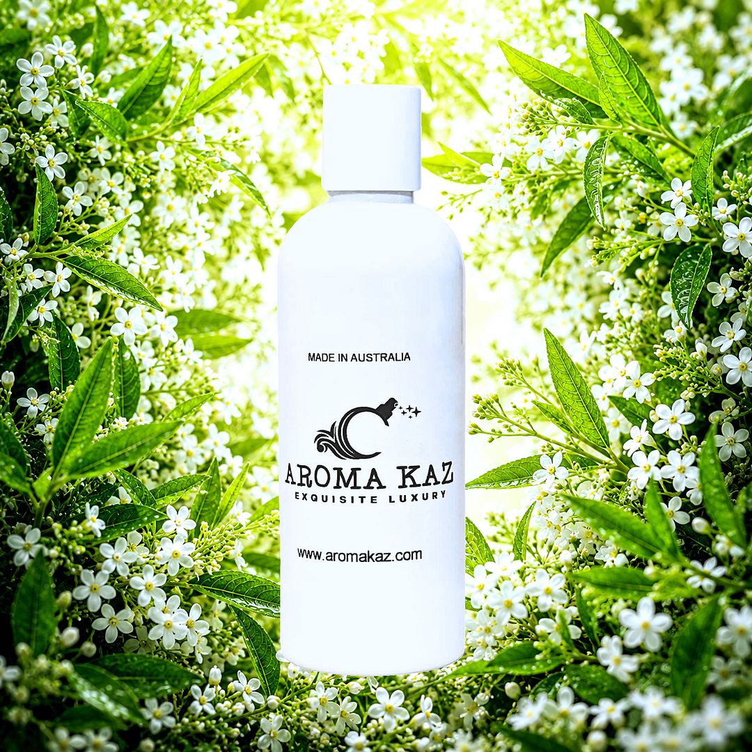 Lemon Verbena Body Massage Oil – vegan, cruelty-free, plant-based hydrating oil with refreshing citrusy verbena, handmade in Australia.