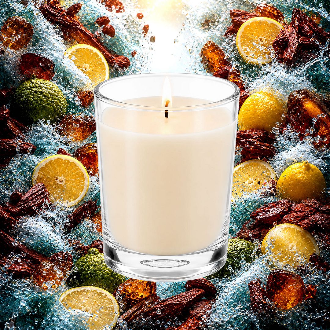 Sea Foam & Balsam Scented Votive Candles eco soy plant based – vegan, cruelty-free featuring breezy sea foam and cool balsam woods, handmade in Australia.