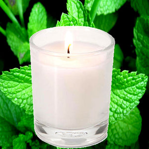 Fresh Peppermint Eco Soy Votive Candles