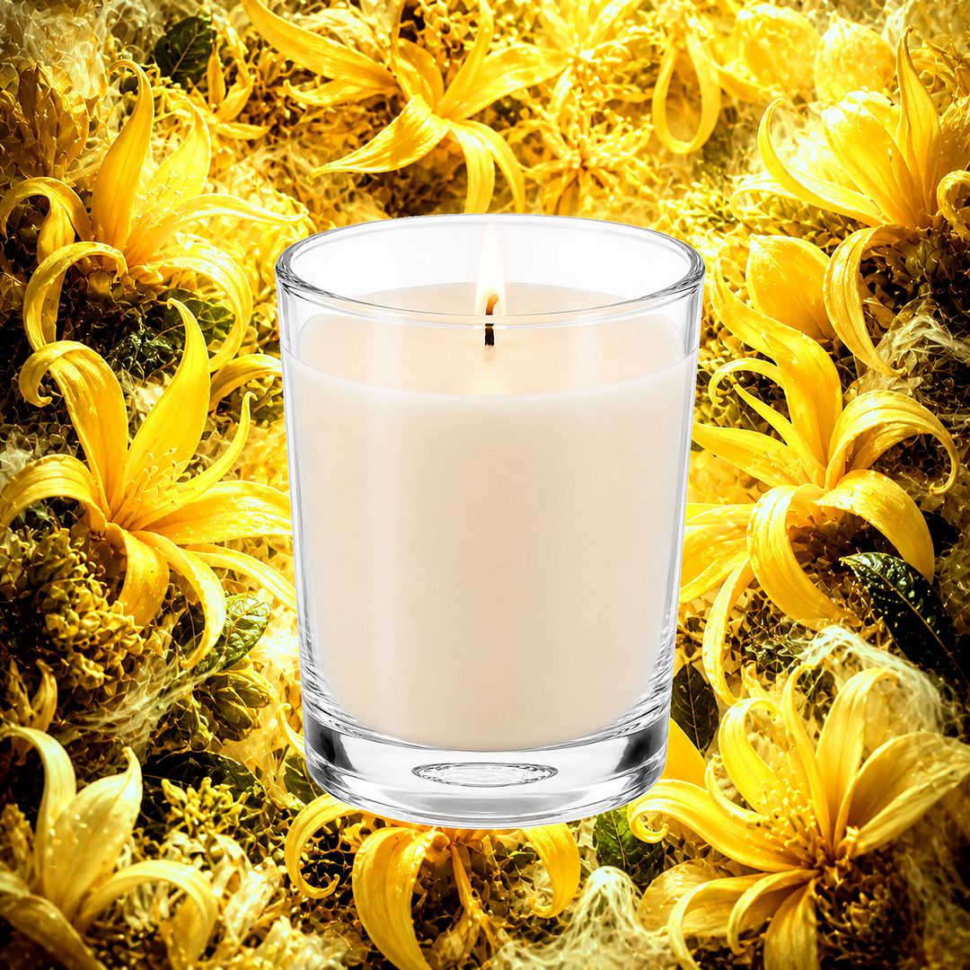 Ylang Ylang & Musk Scented Votive Candles eco soy plant based – vegan, cruelty-free featuring sensual ylang ylang and exotic musk, handmade in Australia.