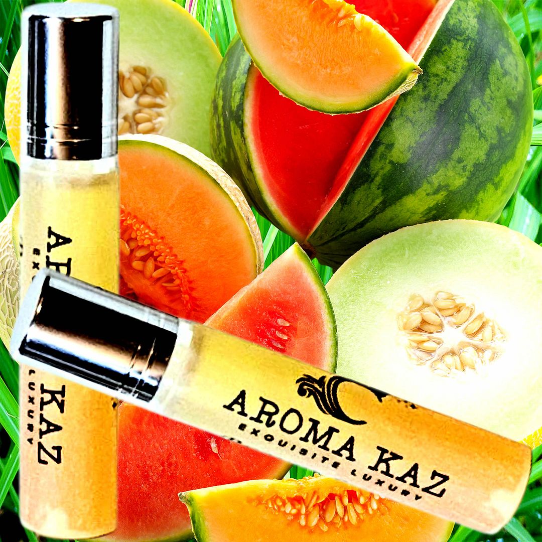 Lemongrass & Wild Melons Roll On Perfume Fragrance Oil