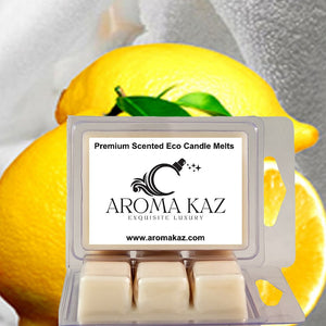 Lemon Fresh Linen Eco Soy Candle Melts – Vegan, Cruelty-Free, Handmade in Australia – Long-Lasting Fragrance for Oil Burners and Electric Melters