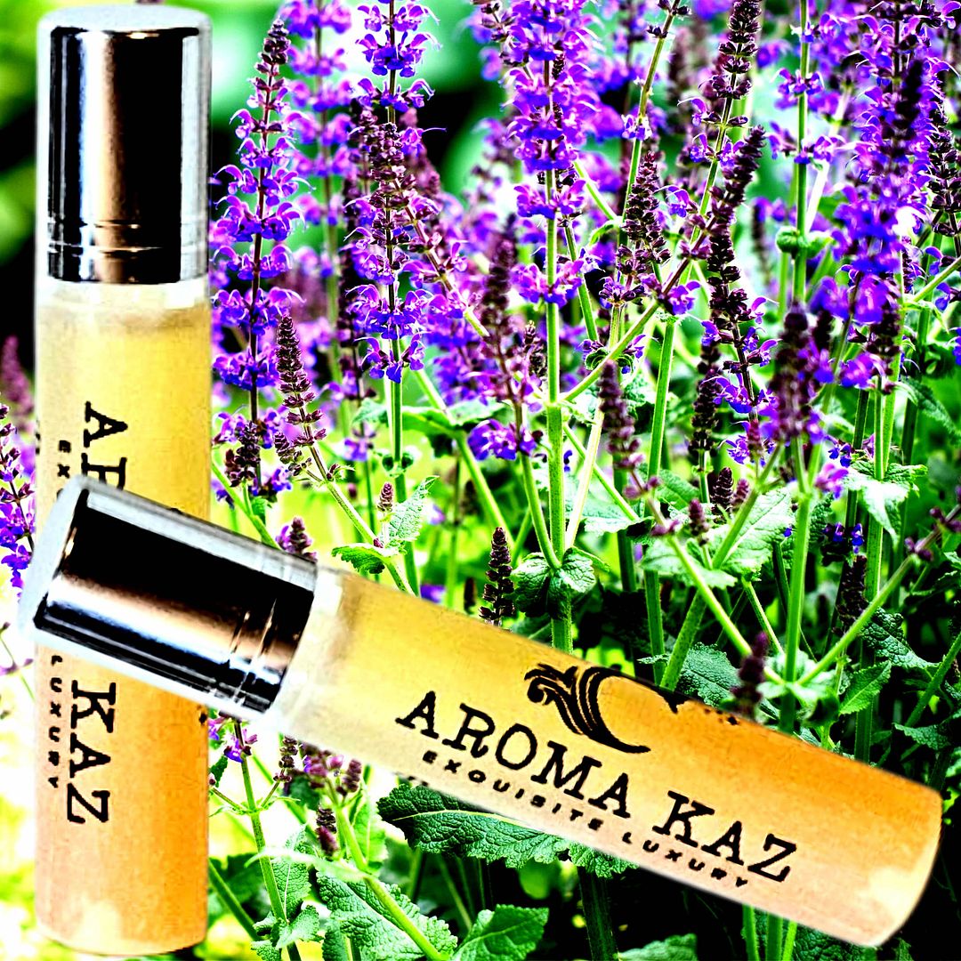 Lavender & Wild Sage Roll On Perfume Fragrance Oil