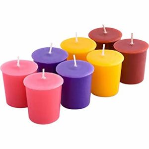 Cotton Candy Scented Eco Soy Votive Candles Hand Poured