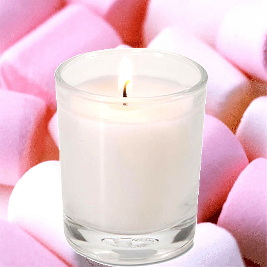 Strawberry Marshmallows Eco Soy Votive Candles – Vegan, Cruelty-Free, Hand Poured and Made in Australia -  15+ Hour Fragrance Burn – Use in Votive Holders Only – Choose Colour & Pack Size