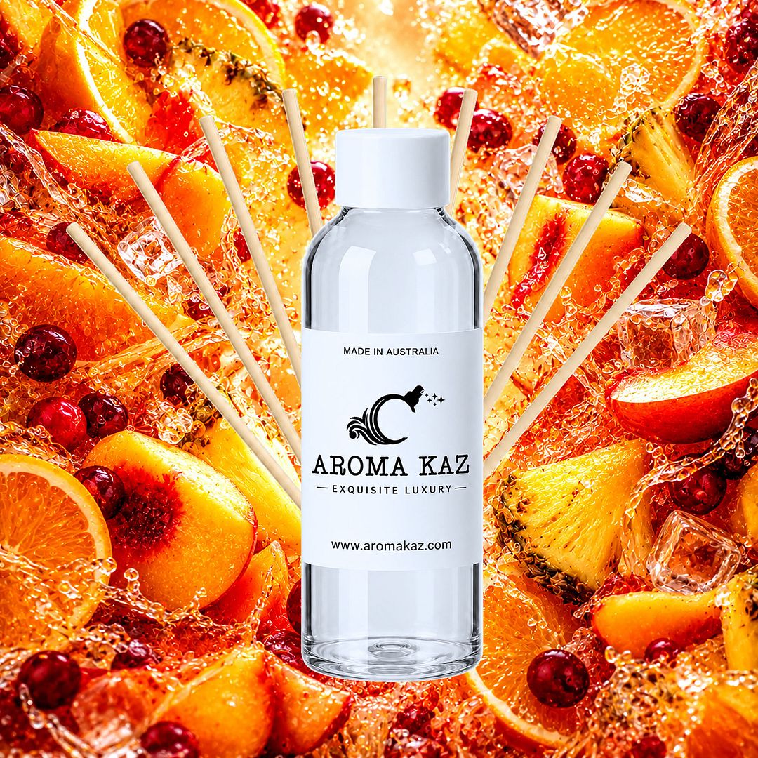 Sex On The Beach Diffuser Fragrance Oil Refill – vegan, cruelty-free featuring tropical fruits and sweet cocktail-inspired notes, handmade in Australia.