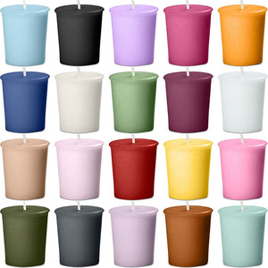 Scented Votive Candles Eco Soy Wax Hand Poured Colours