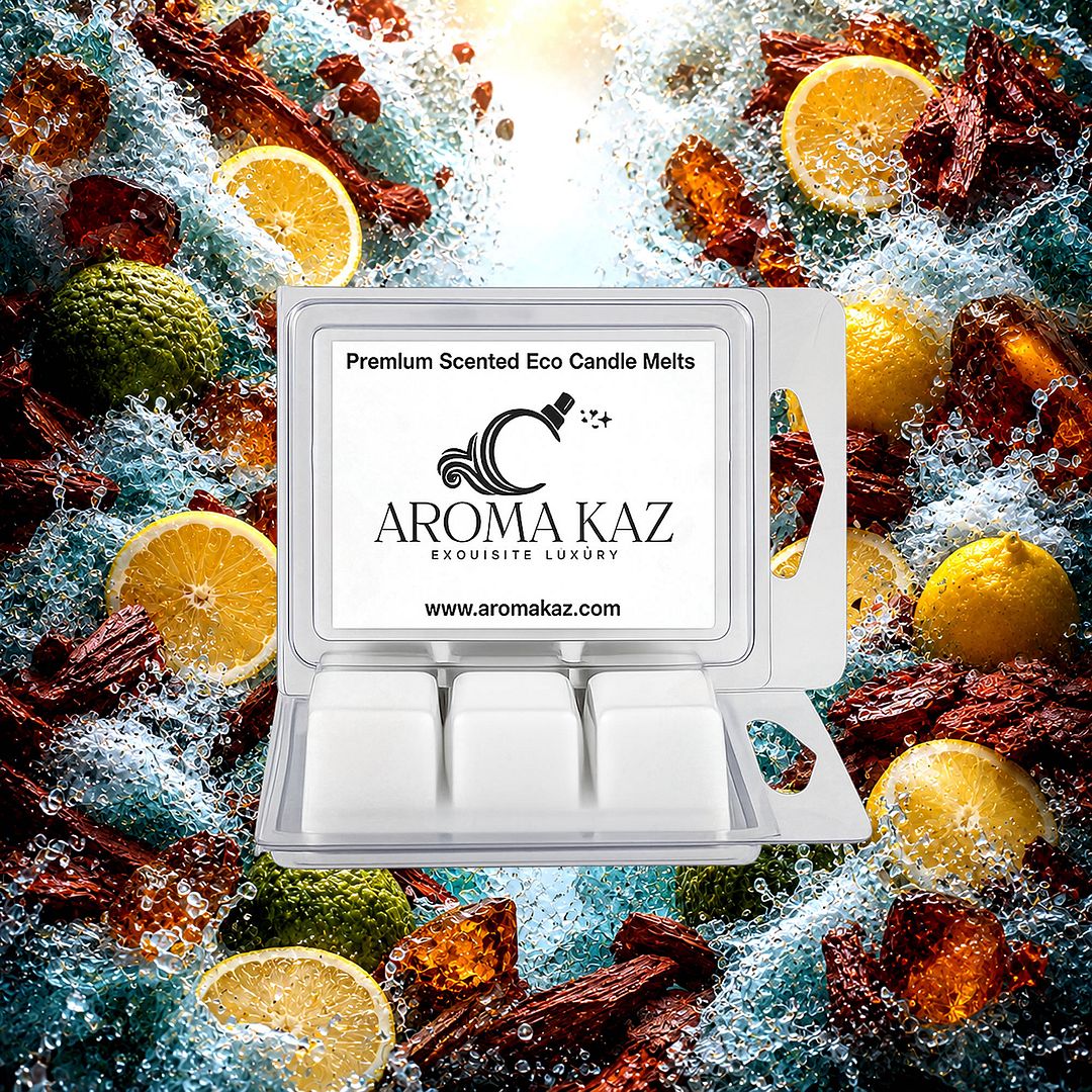 Sea Foam & Balsam eco soy wax melts – vegan, cruelty-free featuring breezy sea foam and cool balsam woods, handmade in Australia.
