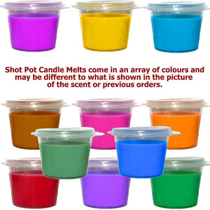 Scented Eco Soy Wax Candle Melts Shot Pots