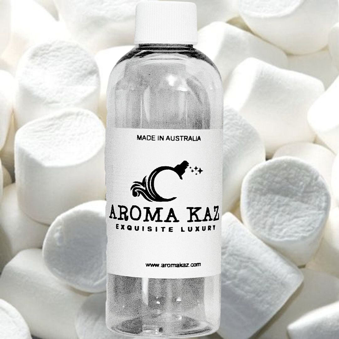 Vanilla Marshmallows Vegan candle and soap making fragrance oil, cruelty-free and made in Australia. Ideal for DIY crafts, candles, soaps, bath body and home fragrance projects.