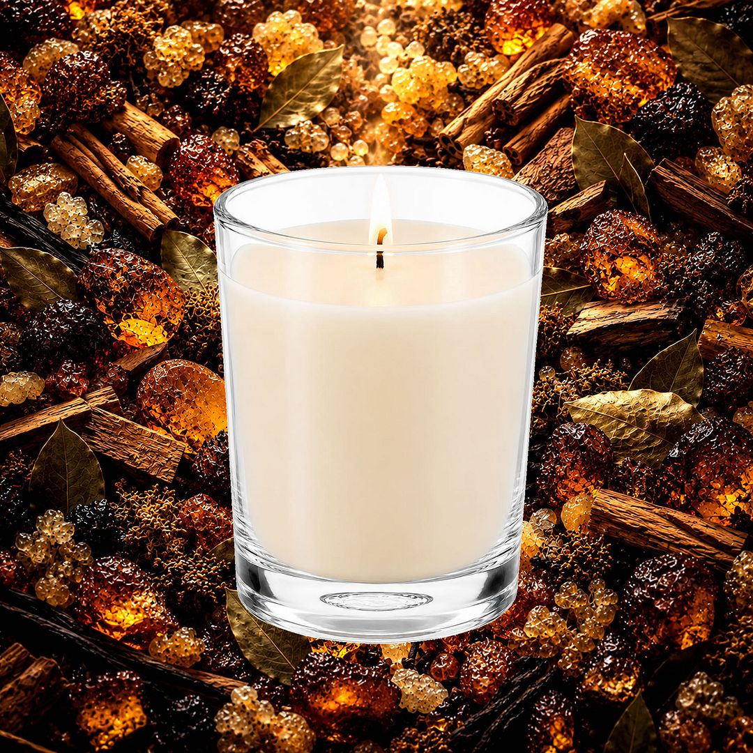 Moroccan Amber & Myrrh Scented Votive Candles eco soy plant based – vegan, cruelty-free featuring exotic amber, warm spices, and resinous myrrh, handmade in Australia.