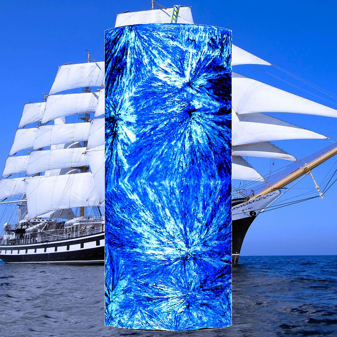 Old Spiced Passion Palm Wax Pillar Candle