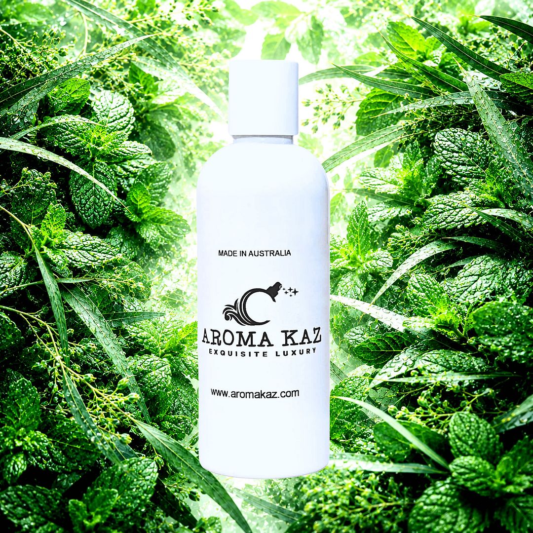 Eucalyptus & Peppermint Body Massage Oil – vegan, cruelty-free, plant-based hydrating oil with cooling peppermint and crisp eucalyptus, handmade in Australia.