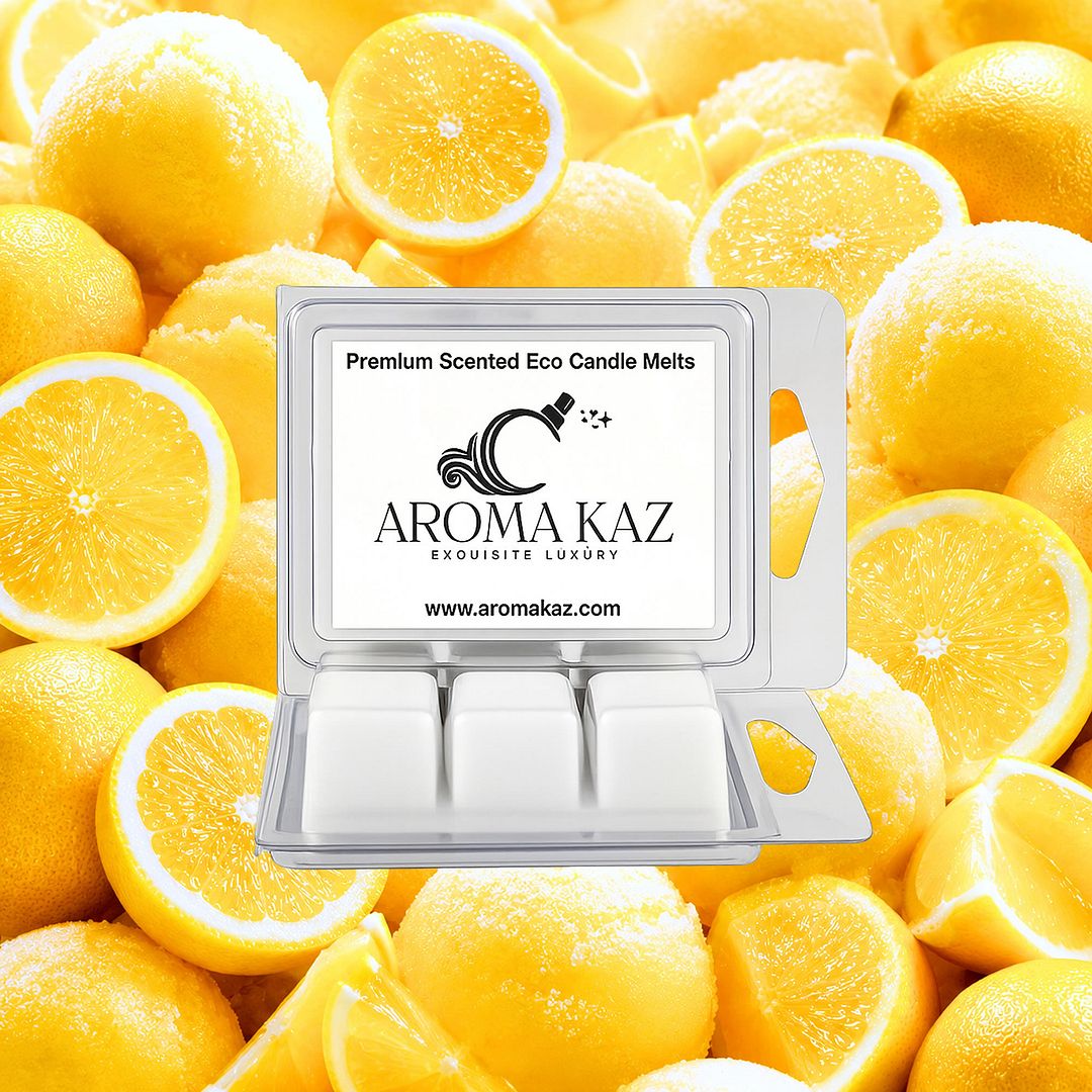 Creamy Lemon Gelato eco soy wax melts – vegan, cruelty-free featuring a bright sweet lemon gelato aroma, handmade in Australia.