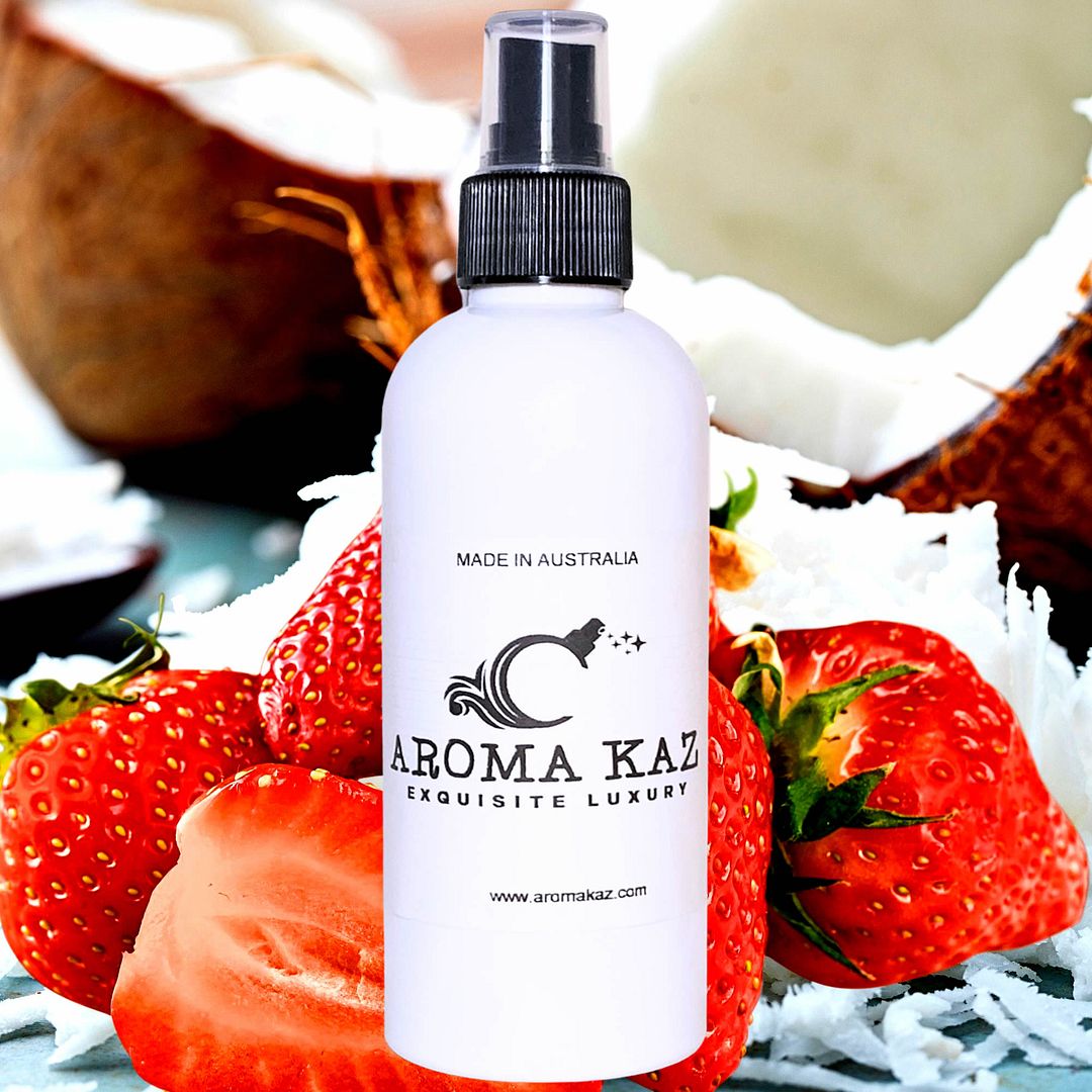 Coconut Strawberry Body Spray Perfume Mist