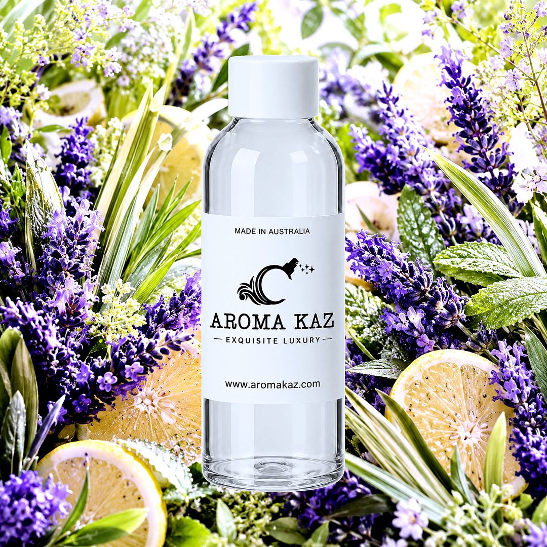Lavender & Citronella fragrance oil for candle making, soap making and perfume blending – vegan, cruelty-free featuring calming lavender and citrus fresh citronella, handmade in Australia.