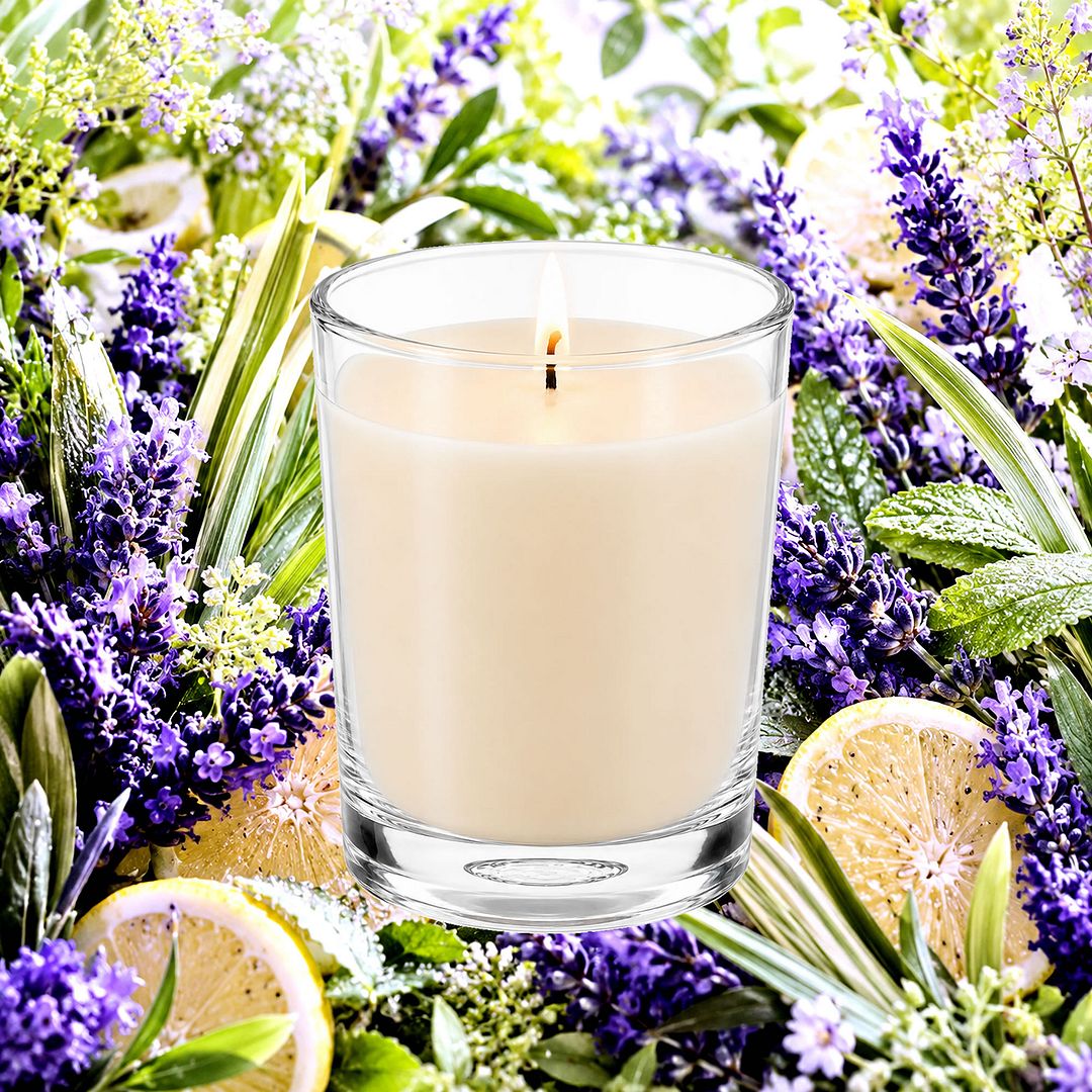 Lavender & Citronella Scented Votive Candles eco soy plant based – vegan, cruelty-free featuring calming lavender and citrus fresh citronella, handmade in Australia.