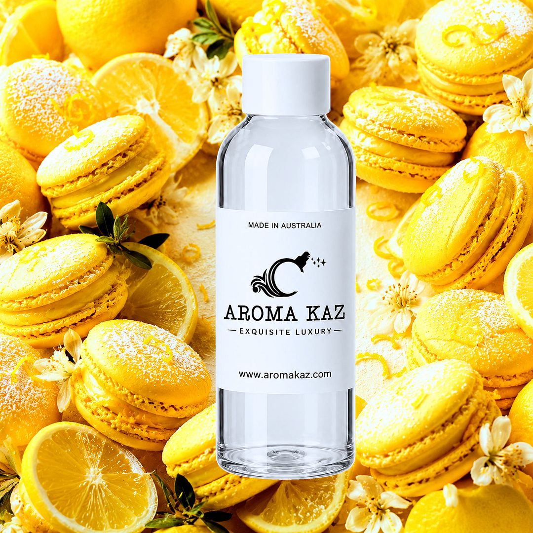 Lemon Cookies fragrance oil for candle making, soap making and perfume blending – vegan, cruelty-free featuring sweet baked lemon cookie aroma, handmade in Australia.