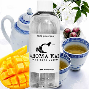White Tea & Mango Vegan candle and soap making fragrance oil, cruelty-free and made in Australia. Ideal for DIY crafts, candles, soaps, bath body and home fragrance projects.