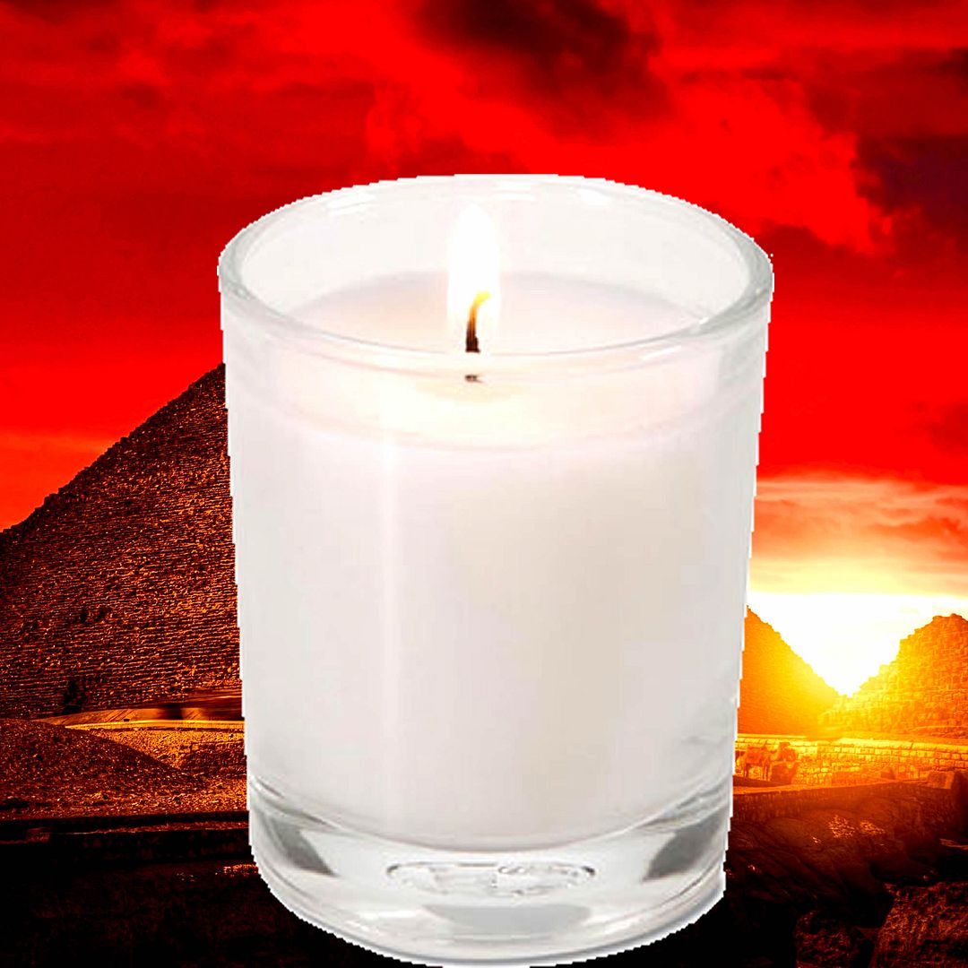 Egyptian Sandalwood Scented Eco Soy Votive Candles Hand Poured