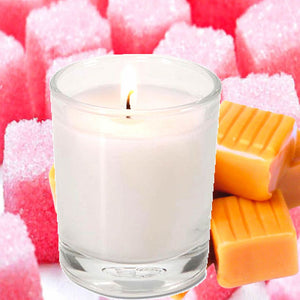 Pink Sugar Vanilla Caramel Eco Soy Votive Candles