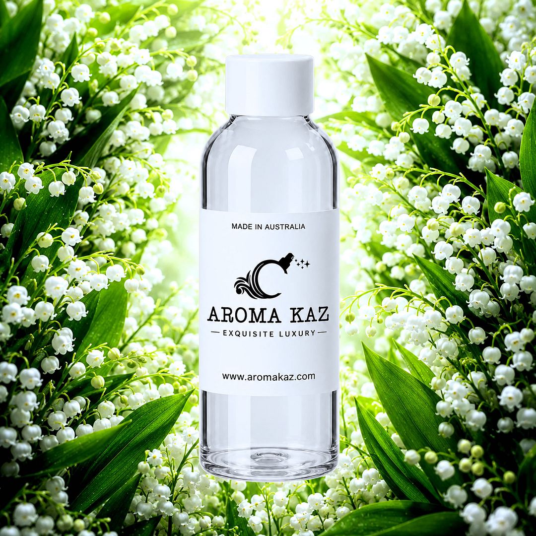 Lily Of The Valley fragrance oil for candle making, soap making and perfume blending – vegan, cruelty-free featuring delicate spring lily florals, handmade in Australia.