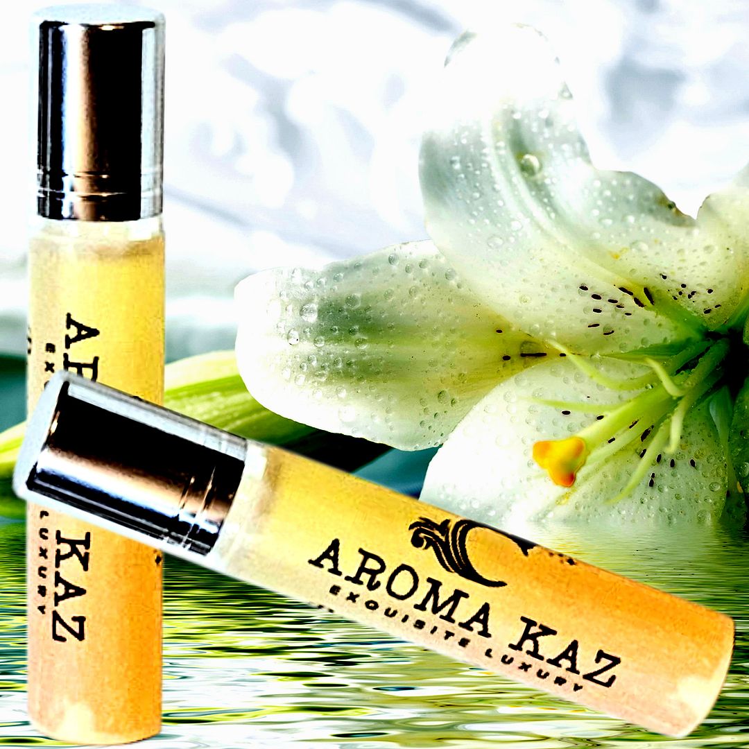 White Floral Nectarines Roll On Perfume Fragrance Oil