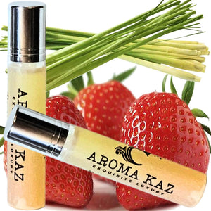 Strawberry Lemongrass Roll On Perfume Fragrance Oil